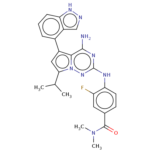 Chemical structure of BindingDB Monomer ID 581838