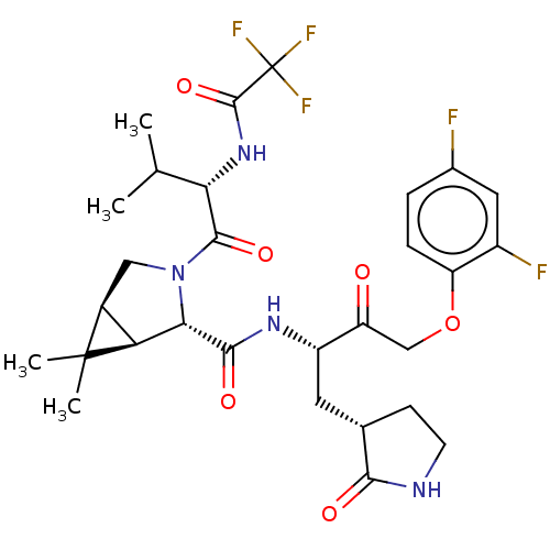 Chemical structure of BindingDB Monomer ID 581839