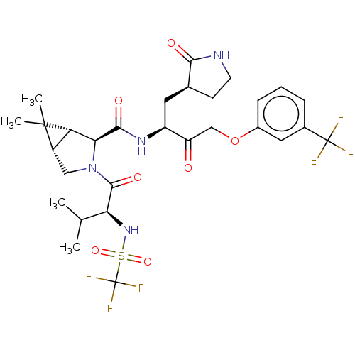 Chemical structure of BindingDB Monomer ID 581841