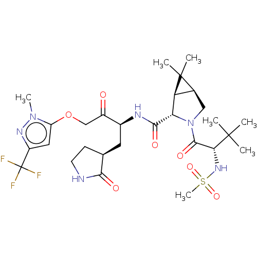 Chemical structure of BindingDB Monomer ID 581842