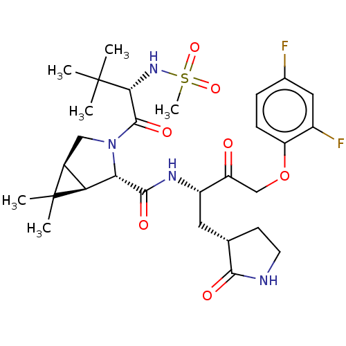 Chemical structure of BindingDB Monomer ID 581846