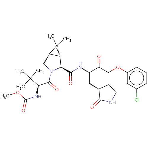 Chemical structure of BindingDB Monomer ID 581847