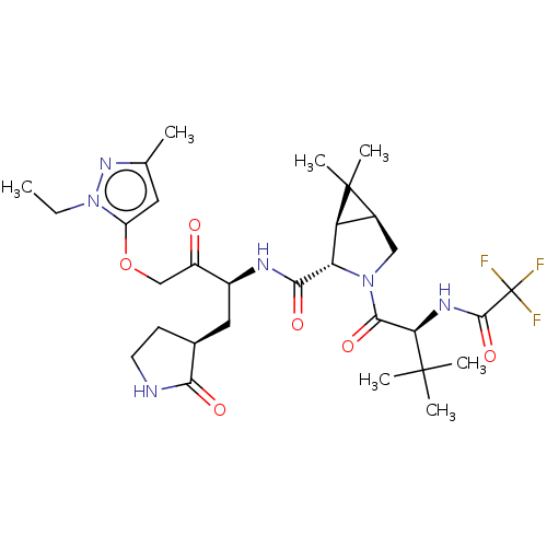 Chemical structure of BindingDB Monomer ID 581854