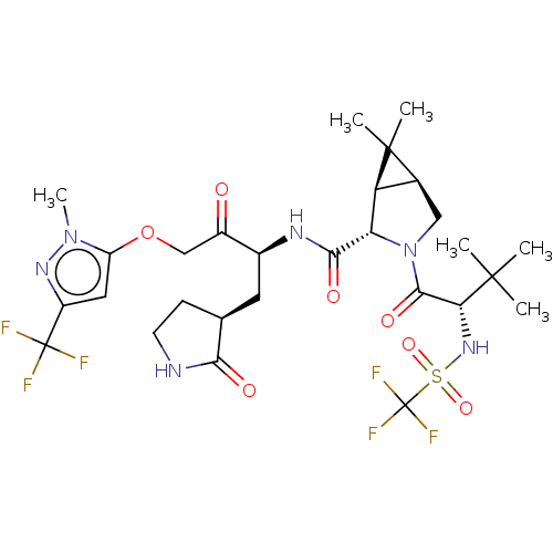 Chemical structure of BindingDB Monomer ID 581856