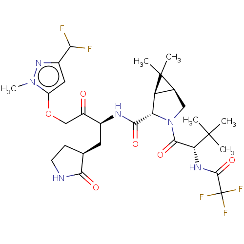 Chemical structure of BindingDB Monomer ID 581860