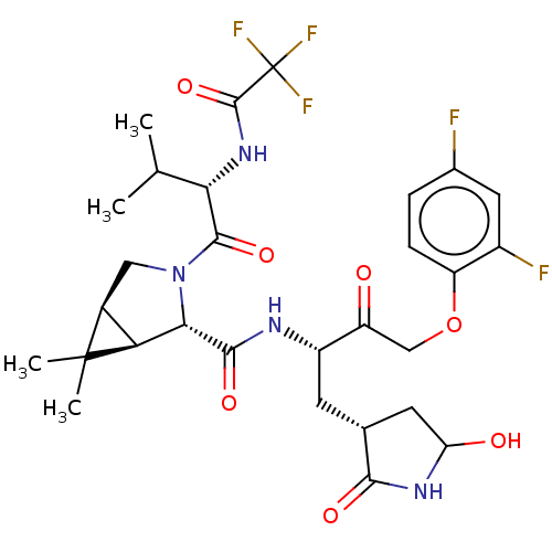 Chemical structure of BindingDB Monomer ID 581863