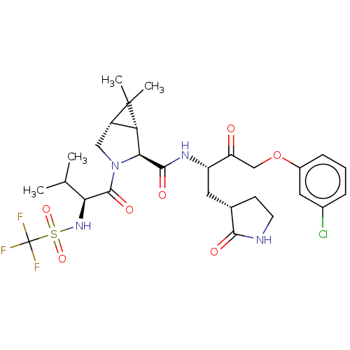 Chemical structure of BindingDB Monomer ID 581864