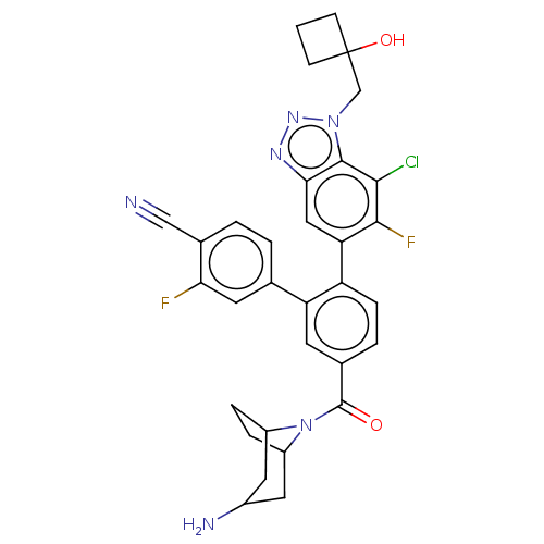 Chemical structure of BindingDB Monomer ID 581904