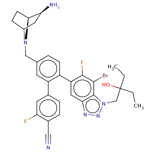 Chemical structure of BindingDB Monomer ID 581940