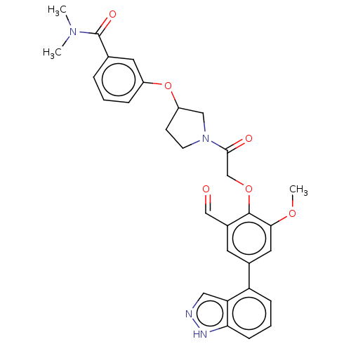 Chemical structure of BindingDB Monomer ID 581944