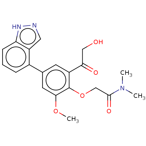 Chemical structure of BindingDB Monomer ID 581945
