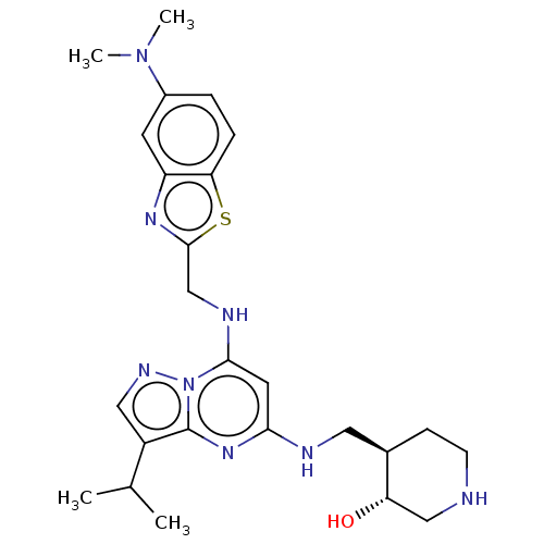 Chemical structure of BindingDB Monomer ID 581954