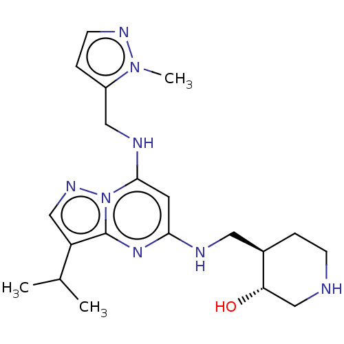 Chemical structure of BindingDB Monomer ID 581956