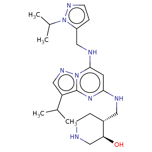Chemical structure of BindingDB Monomer ID 581960