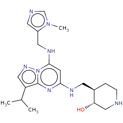 Chemical structure of BindingDB Monomer ID 581962