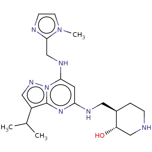 Chemical structure of BindingDB Monomer ID 581963