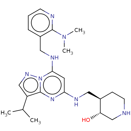Chemical structure of BindingDB Monomer ID 581964