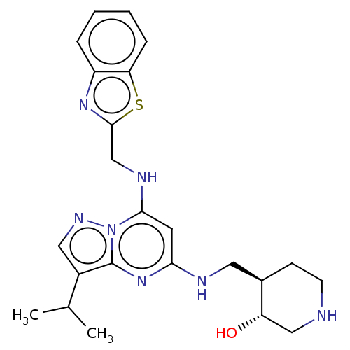 Chemical structure of BindingDB Monomer ID 581970