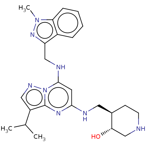Chemical structure of BindingDB Monomer ID 581973