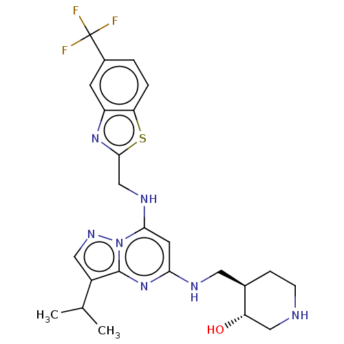 Chemical structure of BindingDB Monomer ID 581975