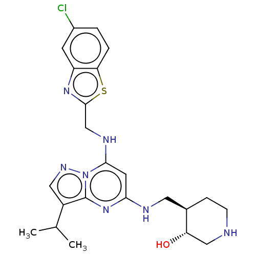 Chemical structure of BindingDB Monomer ID 581976