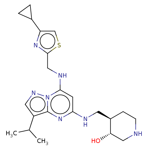 Chemical structure of BindingDB Monomer ID 581977