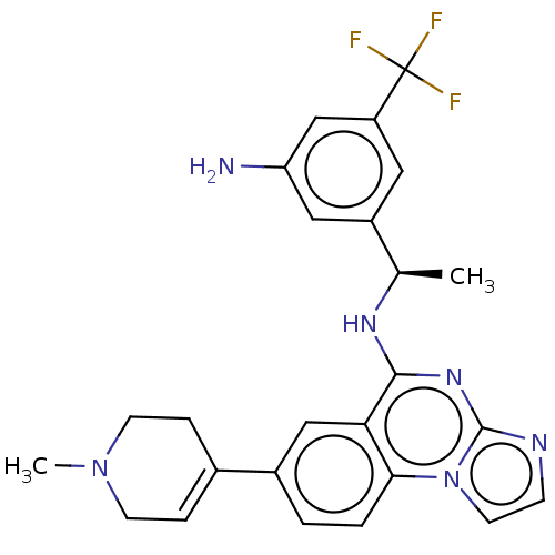 Chemical structure of BindingDB Monomer ID 581995