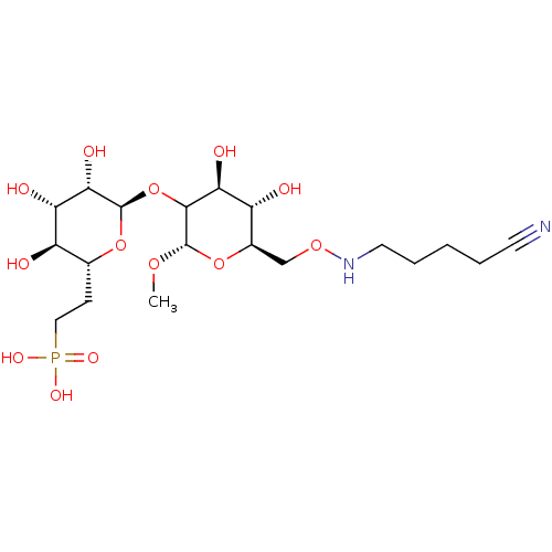 Chemical structure of BindingDB Monomer ID 582006