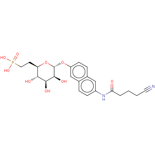 Chemical structure of BindingDB Monomer ID 582007
