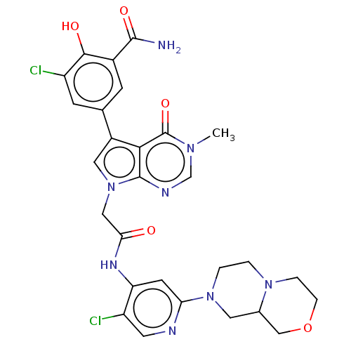 Chemical structure of BindingDB Monomer ID 582104