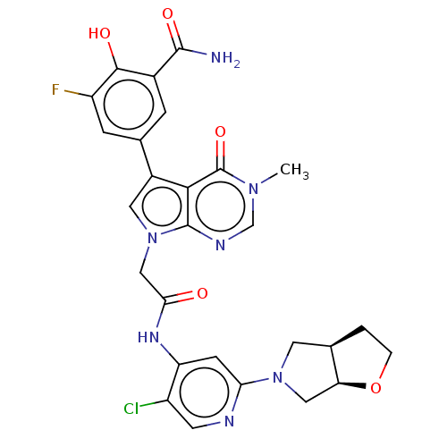 Chemical structure of BindingDB Monomer ID 582149