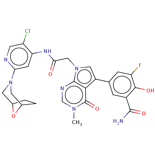 Chemical structure of BindingDB Monomer ID 582167