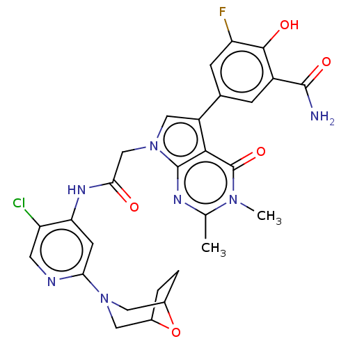 Chemical structure of BindingDB Monomer ID 582190