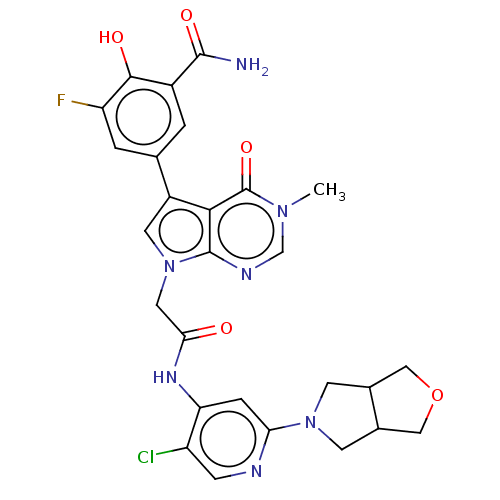 Chemical structure of BindingDB Monomer ID 582266