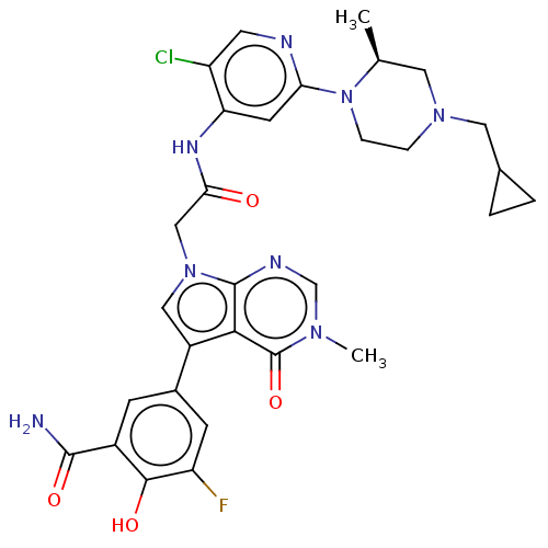 Chemical structure of BindingDB Monomer ID 582294