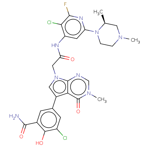 Chemical structure of BindingDB Monomer ID 582342