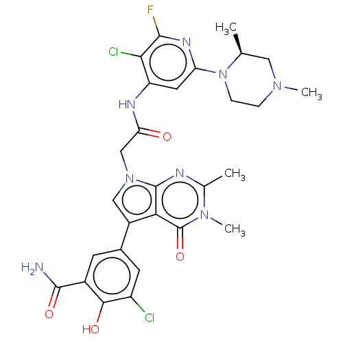 Chemical structure of BindingDB Monomer ID 582360