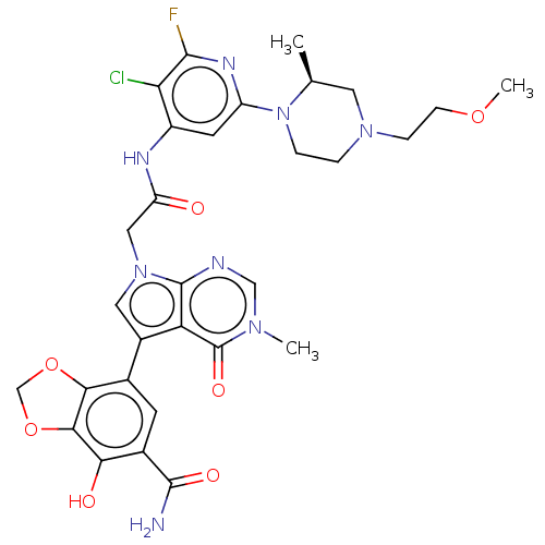 Chemical structure of BindingDB Monomer ID 582362