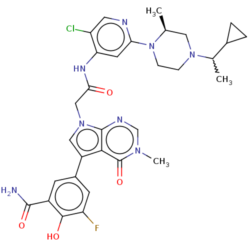 Chemical structure of BindingDB Monomer ID 582378
