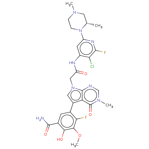 Chemical structure of BindingDB Monomer ID 582399