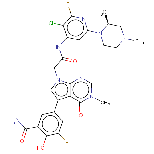 Chemical structure of BindingDB Monomer ID 582409