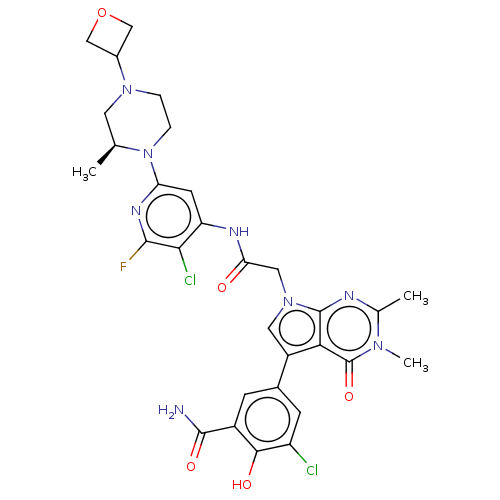 Chemical structure of BindingDB Monomer ID 582421