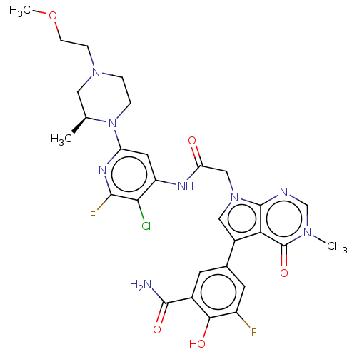 Chemical structure of BindingDB Monomer ID 582435