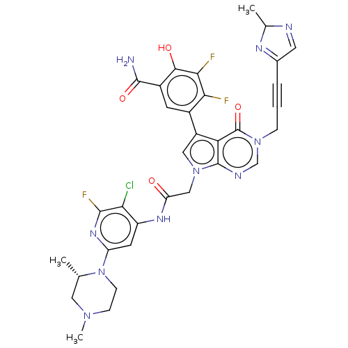 Chemical structure of BindingDB Monomer ID 582443