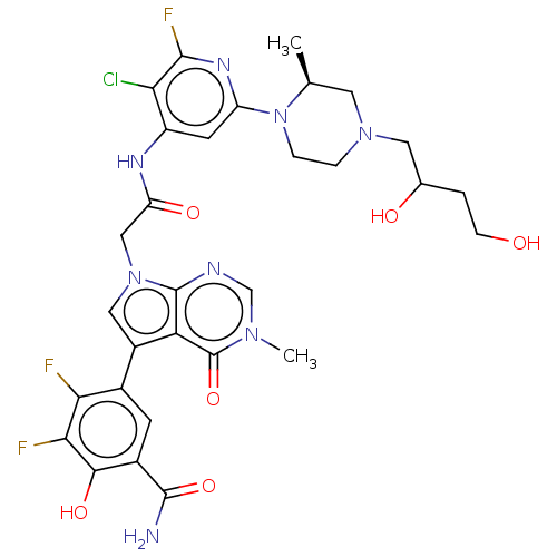 Chemical structure of BindingDB Monomer ID 582446