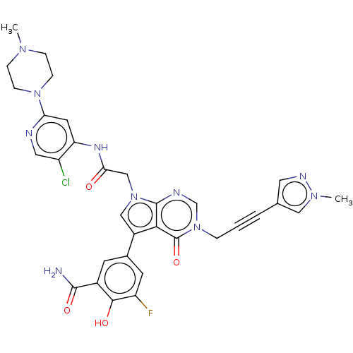 Chemical structure of BindingDB Monomer ID 582465