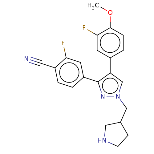Chemical structure of BindingDB Monomer ID 582504