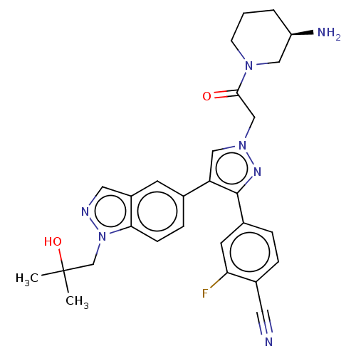 Chemical structure of BindingDB Monomer ID 582508