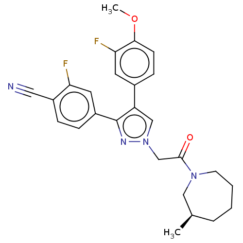 Chemical structure of BindingDB Monomer ID 582510