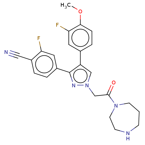 Chemical structure of BindingDB Monomer ID 582514